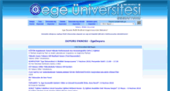Desktop Screenshot of egeduyuru.ege.edu.tr
