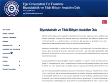 Tablet Screenshot of biyoistatistik.med.ege.edu.tr