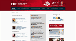 Desktop Screenshot of ege.fr