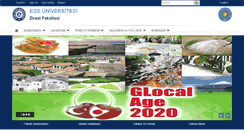 Desktop Screenshot of agr.ege.edu.tr
