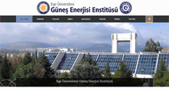 Desktop Screenshot of eusolar.ege.edu.tr