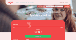 Desktop Screenshot of ege.fi