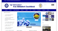 Desktop Screenshot of fenbilimleri.ege.edu.tr