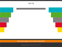 Tablet Screenshot of ege.org
