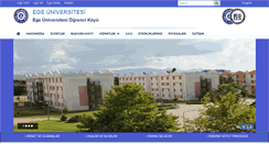 Desktop Screenshot of ogrencikoyu.ege.edu.tr