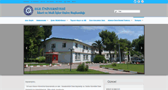 Desktop Screenshot of imidb.ege.edu.tr