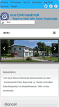Mobile Screenshot of imidb.ege.edu.tr