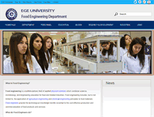 Tablet Screenshot of food.ege.edu.tr